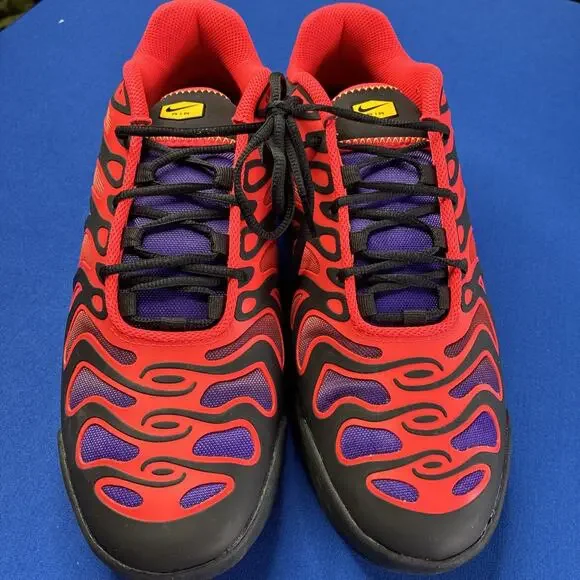 Nike Air Max Plus Drift All Day FD4290-003 Orange Purple Black 10.5 new no box - Picture 4 of 8